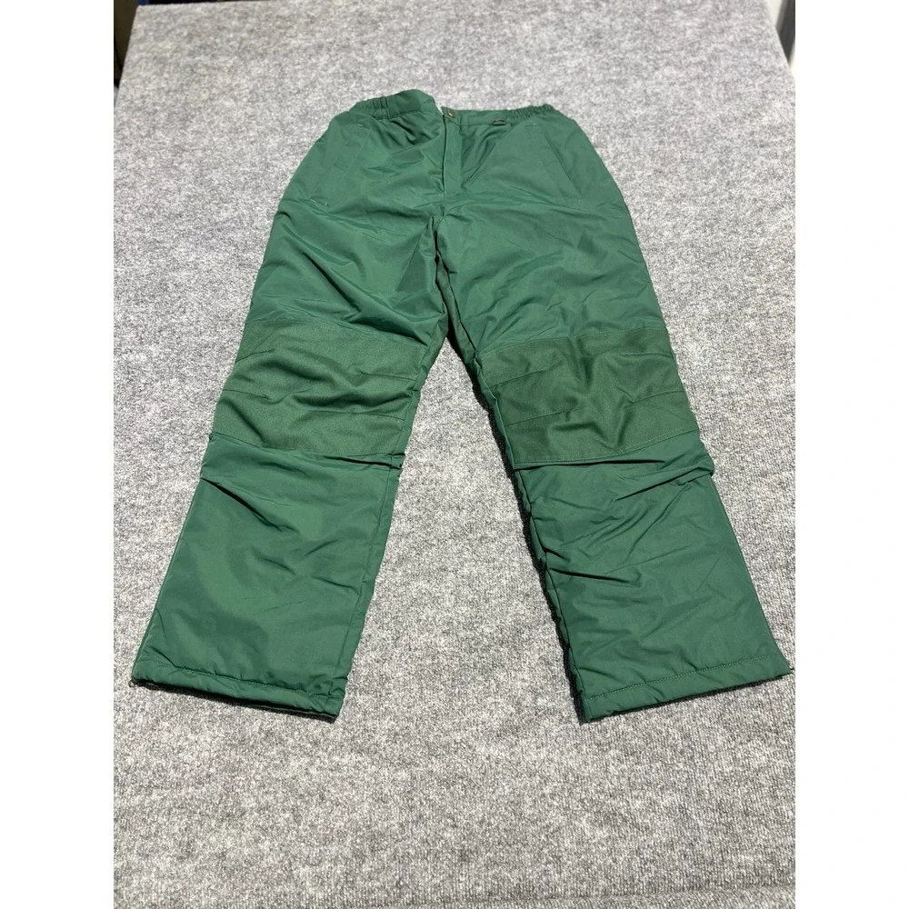 Lands' End Kids Squall Iron Knee Snow Pants 16H Husky Waterproof Grow-A-Long